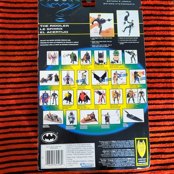 The riddler figurine. KENNER tm brand. 1995". - Picture 2 of 3